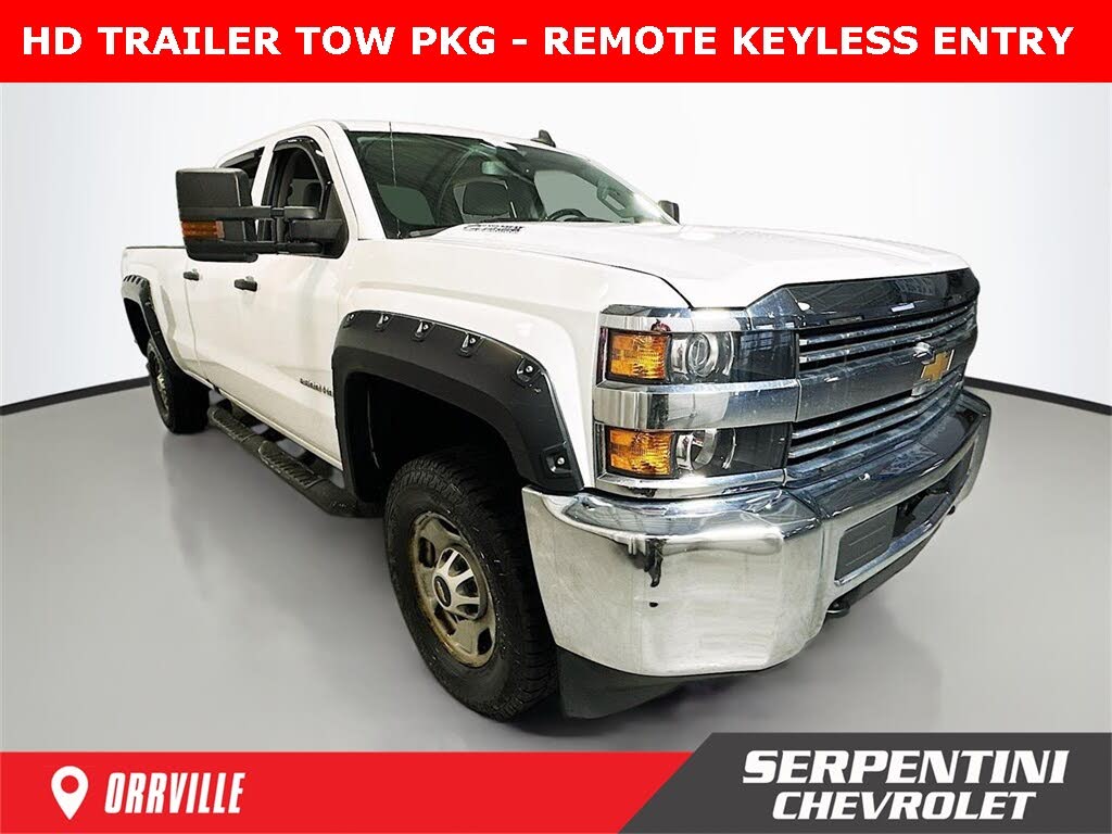 2016 Chevrolet Silverado 2500HD Work Truck Crew Cab 4WD