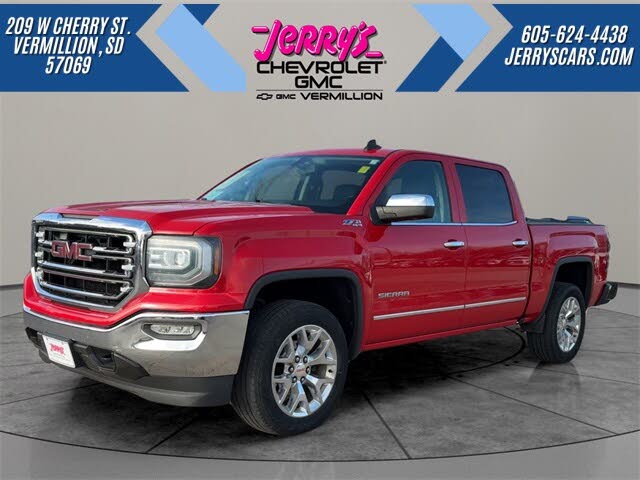 2016 GMC Sierra 1500 SLT Crew Cab 4WD