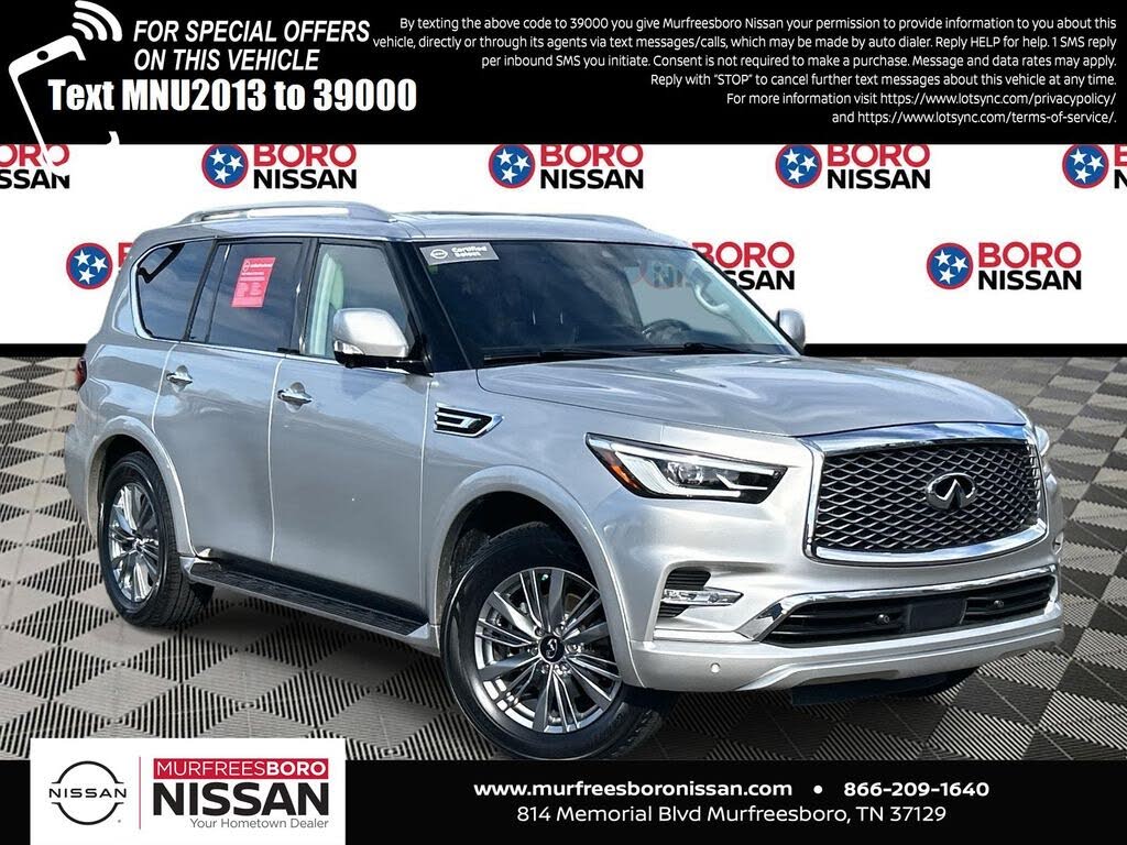 2022 INFINITI QX80 Luxe RWD
