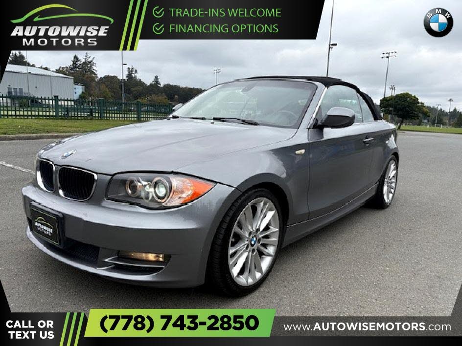 2011 BMW 1 Series 128i Convertible RWD