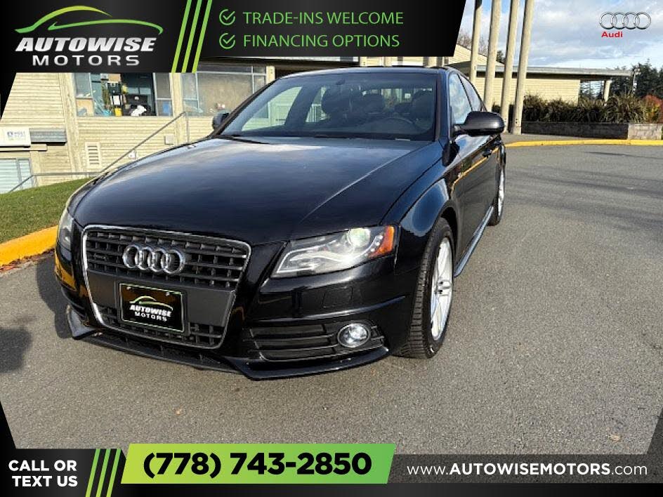 2012 Audi A4 2.0T quattro Premium Sedan AWD