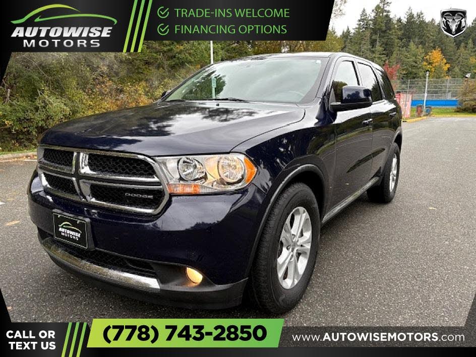 Dodge Durango SXT AWD 2012