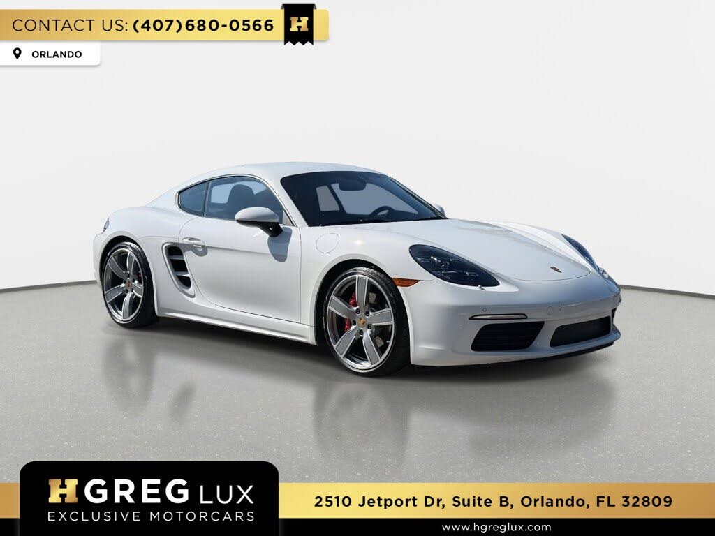 2021 Porsche 718 Cayman S RWD