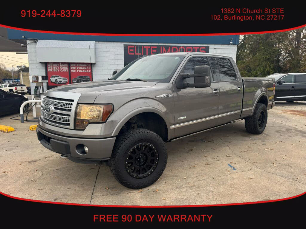 2012 Ford F-150 Platinum SuperCrew 4WD