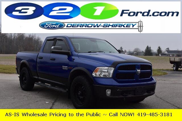 2014 RAM 1500 Outdoorsman Quad Cab 4WD