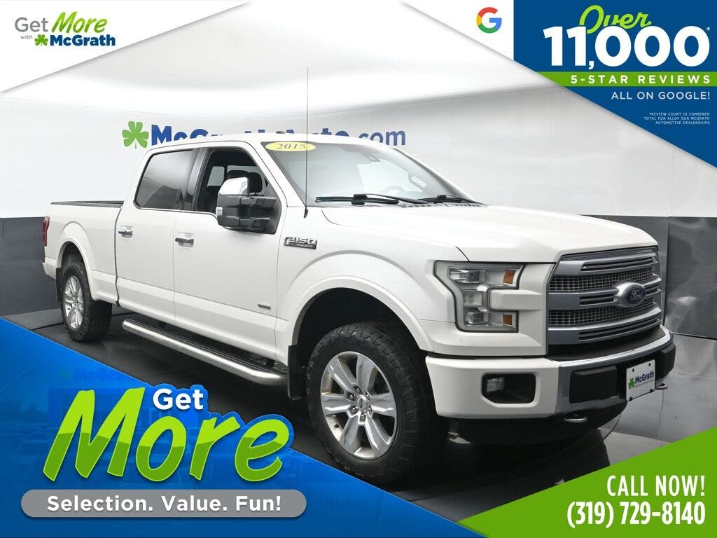 2015 Ford F-150 Platinum SuperCrew LB 4WD