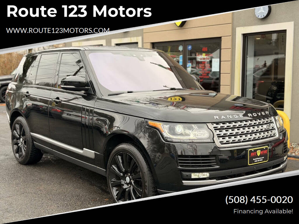 2017 Land Rover Range Rover V8 Supercharged 4WD