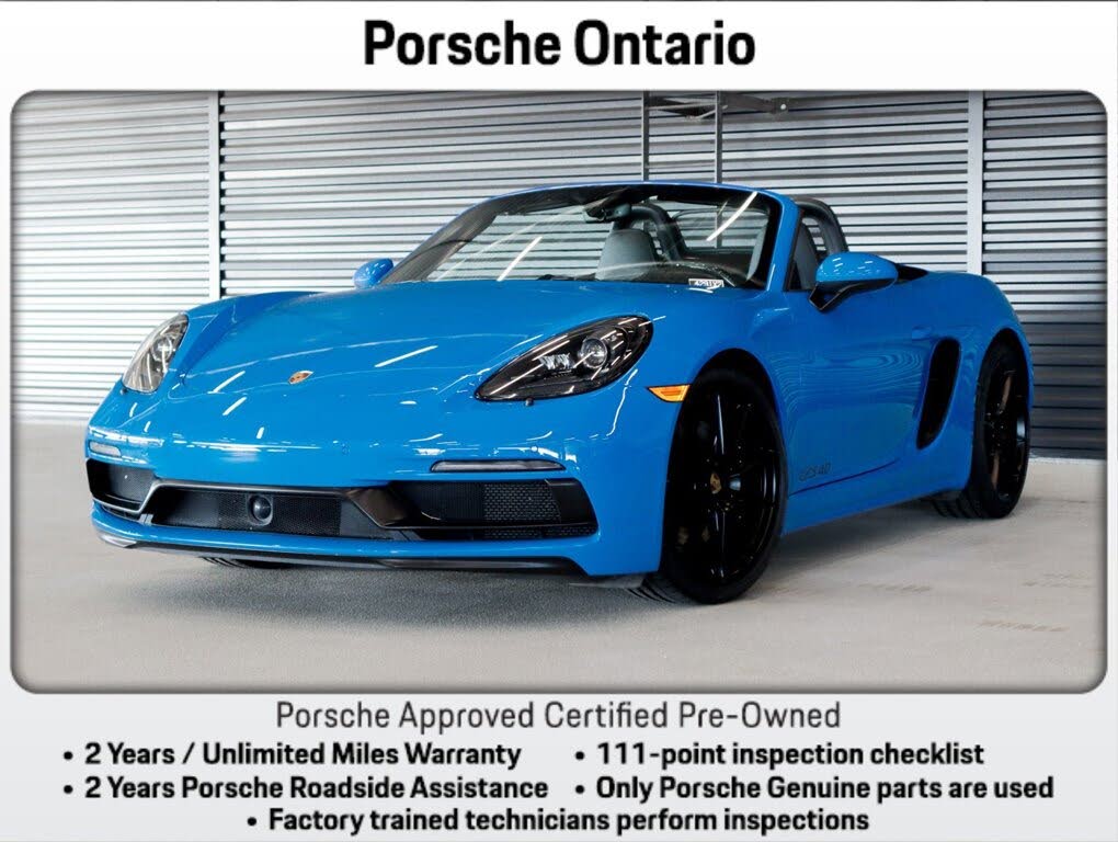 2024 Porsche 718 Boxster GTS 4.0 RWD