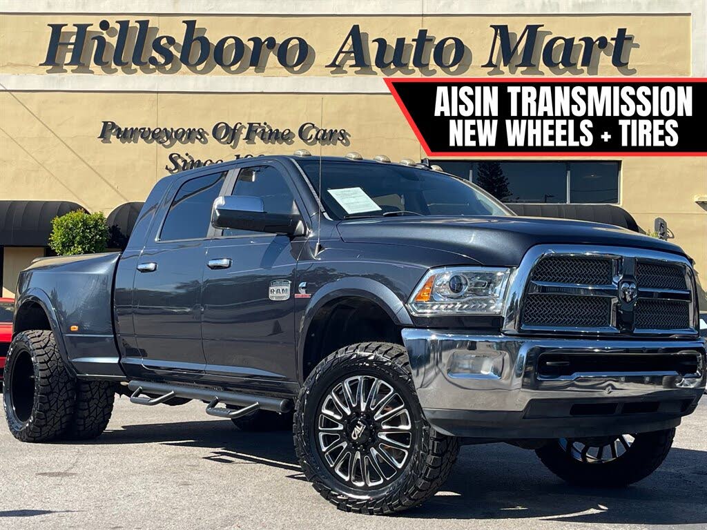 2015 RAM 3500 Laramie Longhorn Mega Cab DRW 4WD
