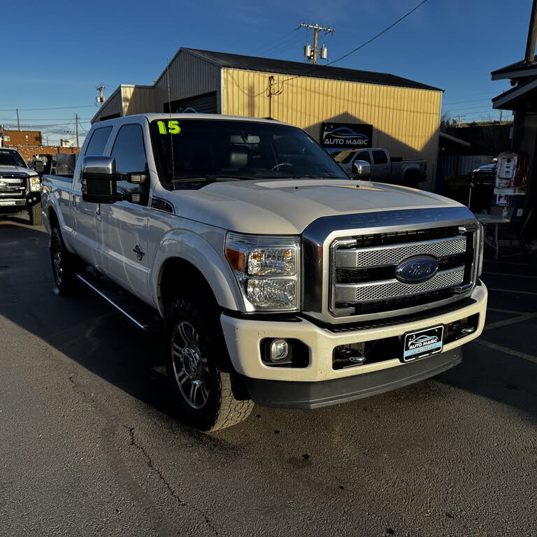 2015 Ford F-350 Super Duty Platinum Crew Cab 4WD