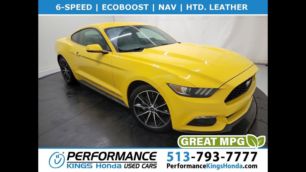 2016 Ford Mustang EcoBoost Premium Coupe RWD
