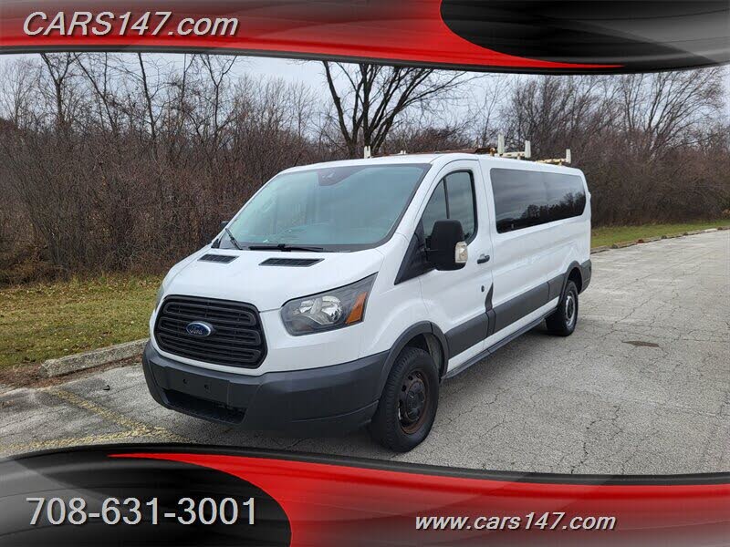2015 Ford Transit Passenger 350 XL Low Roof LWB RWD with 60/40 Passenger-Side Doors