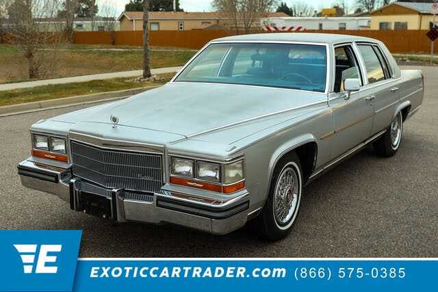 1986 Cadillac Fleetwood Brougham Sedan RWD