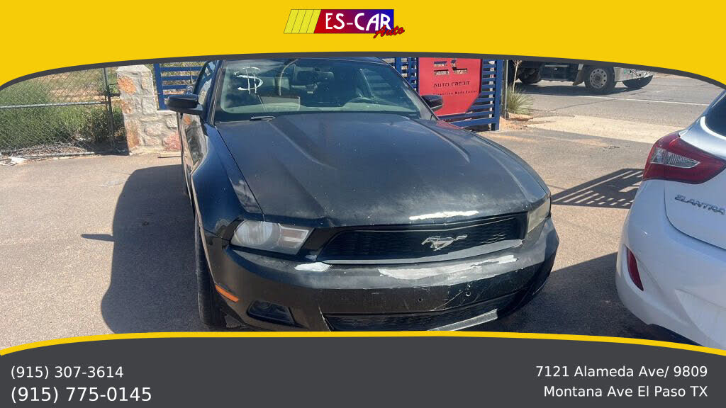 2012 Ford Mustang V6 Coupe RWD