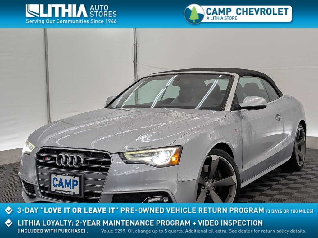 2015 Audi S5 3.0T quattro Premium Plus Cabriolet AWD