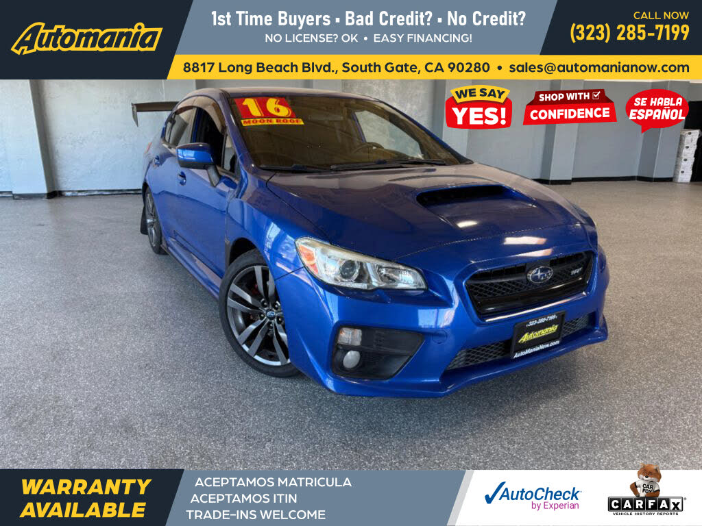 2016 Subaru WRX Premium AWD