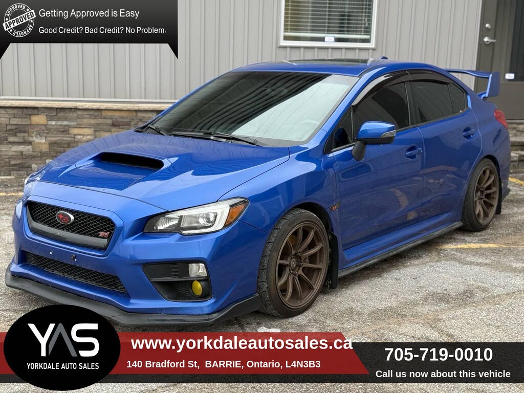 2015 Subaru WRX STI Sport-tech