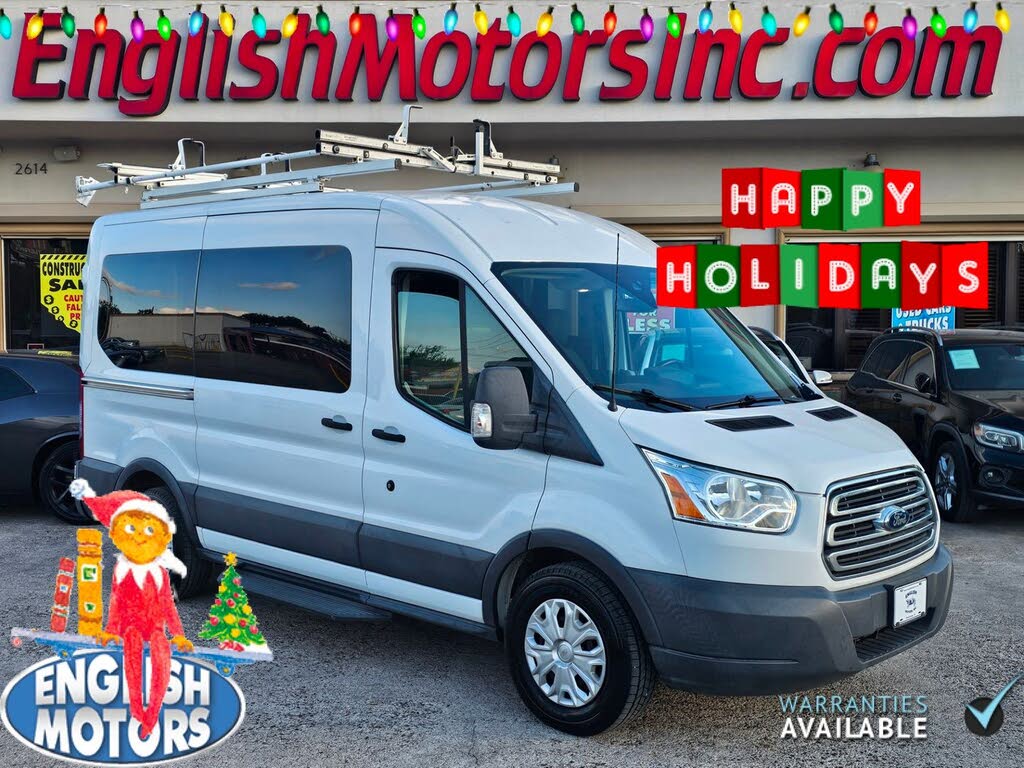 2018 Ford Transit Passenger 150 XLT Medium Roof RWD with Sliding Passenger-Side Door