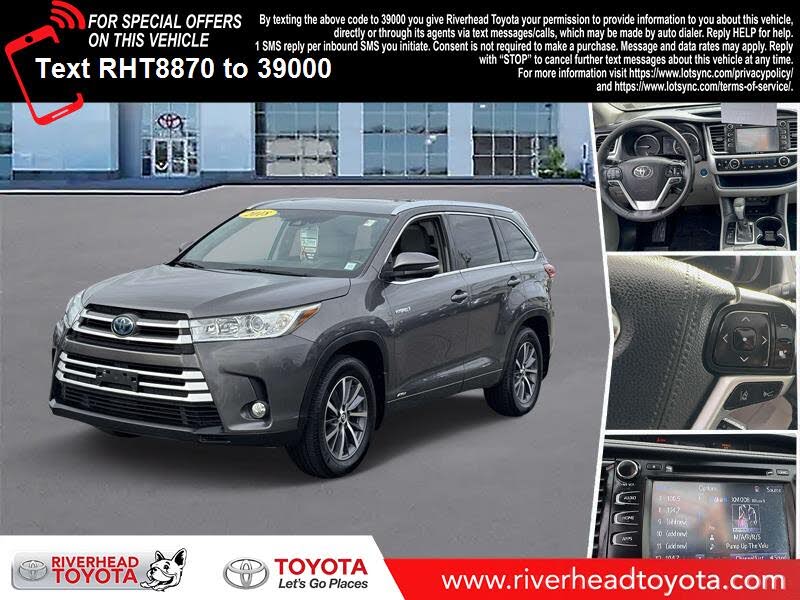 2018 Toyota Highlander Hybrid XLE