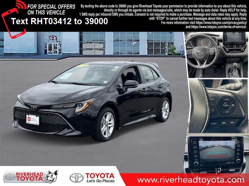 2022 Toyota Corolla Hatchback SE FWD