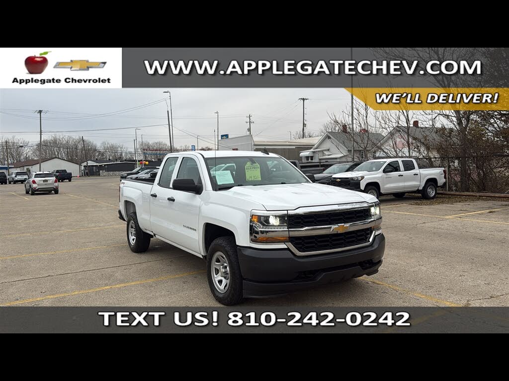 2019 Chevrolet Silverado 1500 Work Truck Double Cab 4WD