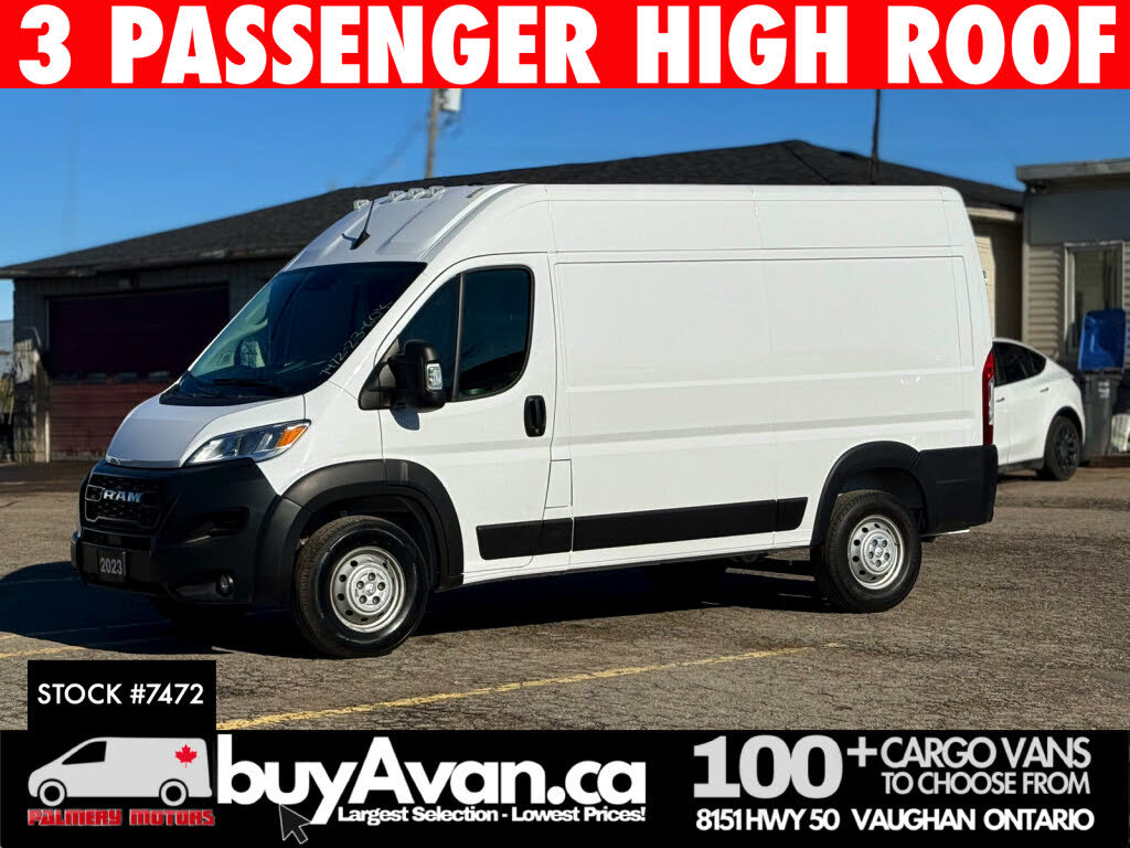 2023 RAM ProMaster 2500 136 High Roof Cargo Van FWD
