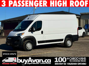 RAM ProMaster 2500 136 High Roof Cargo Van FWD