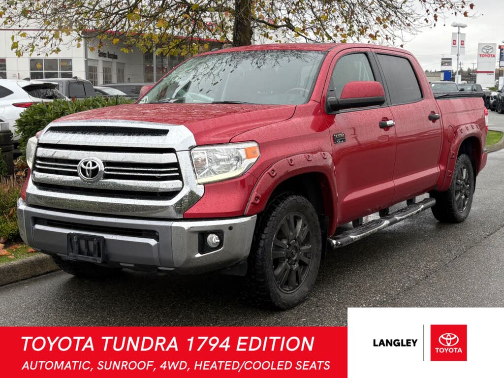 2017 Toyota Tundra 1794 Edition CrewMax 5.7L 4WD