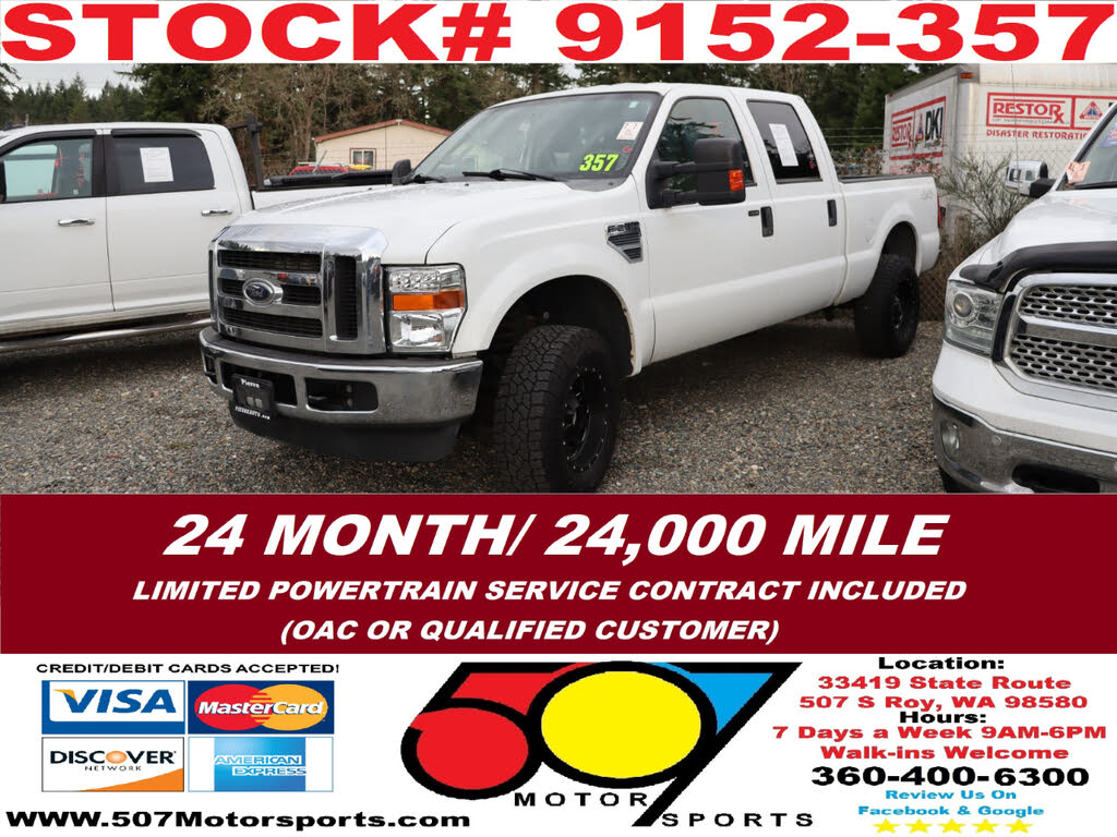 2008 Ford F-250 Super Duty XLT Crew Cab LB 4WD