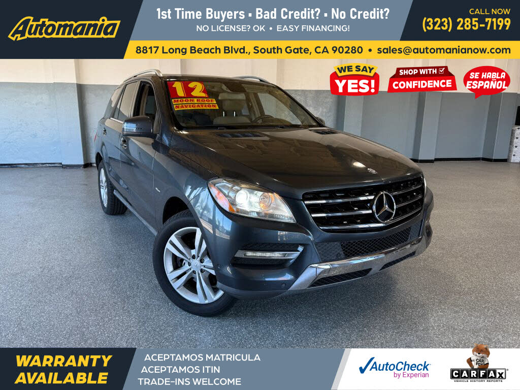 2012 Mercedes-Benz M-Class ML 350 4MATIC