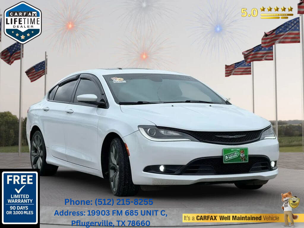 2015 Chrysler 200 S Sedan FWD