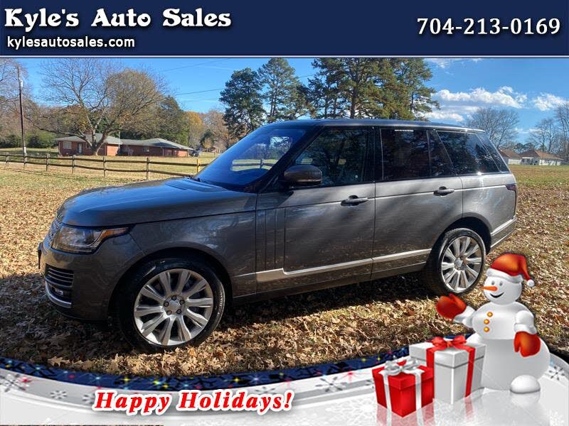 2016 Land Rover Range Rover V8 Supercharged 4WD