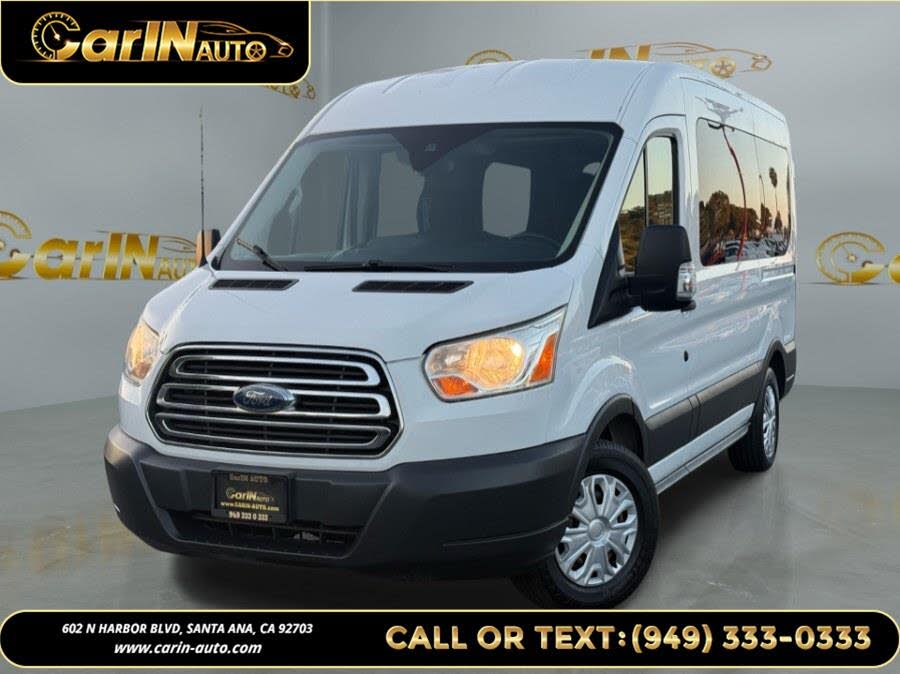 2017 Ford Transit Passenger 150 XLT Medium Roof RWD with Sliding Passenger-Side Door