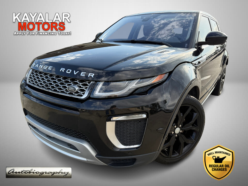 2017 Land Rover Range Rover Evoque Autobiography