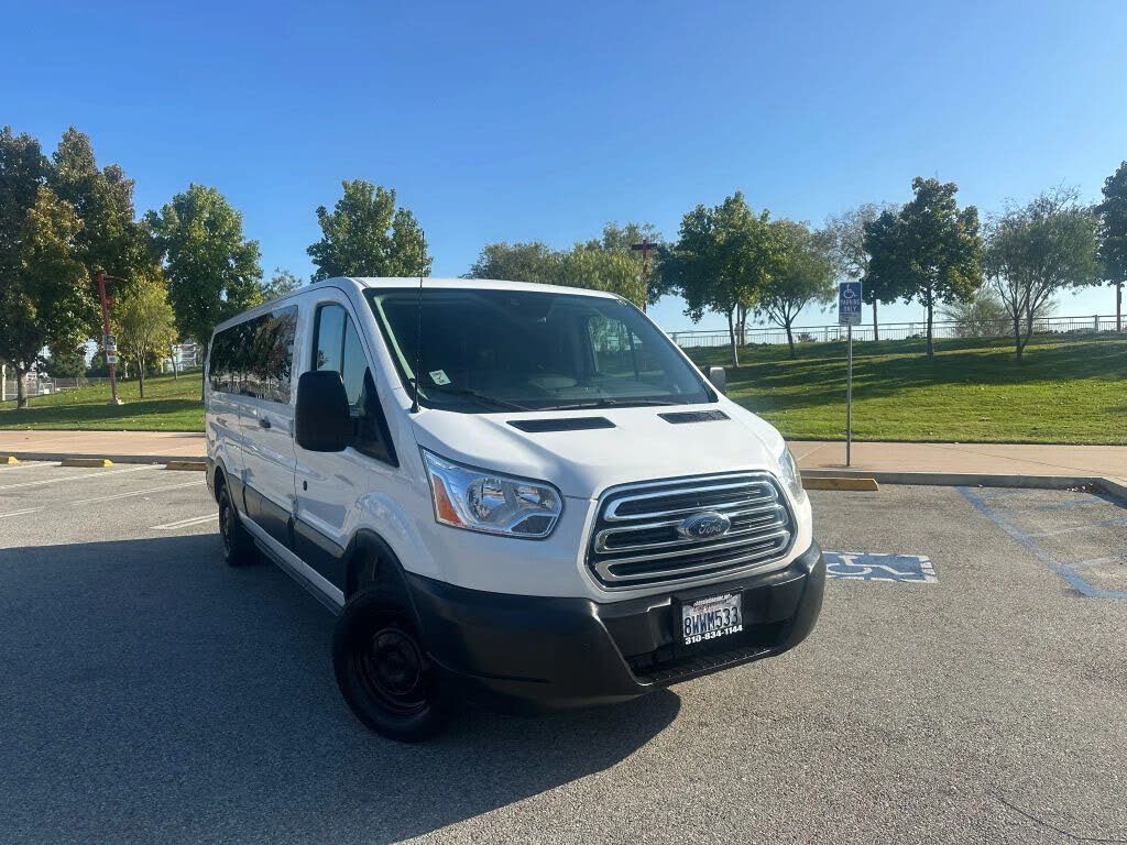 2019 Ford Transit Passenger 350 XLT Low Roof LWB RWD with 60/40 Passenger-Side Doors
