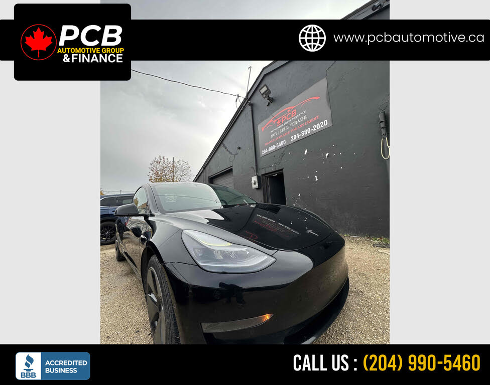 2021 Tesla Model 3 Standard Range Plus RWD