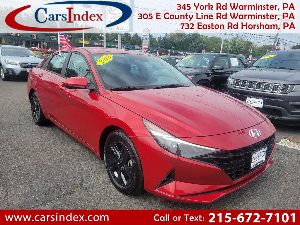 2022 Hyundai Elantra Hybrid Blue FWD