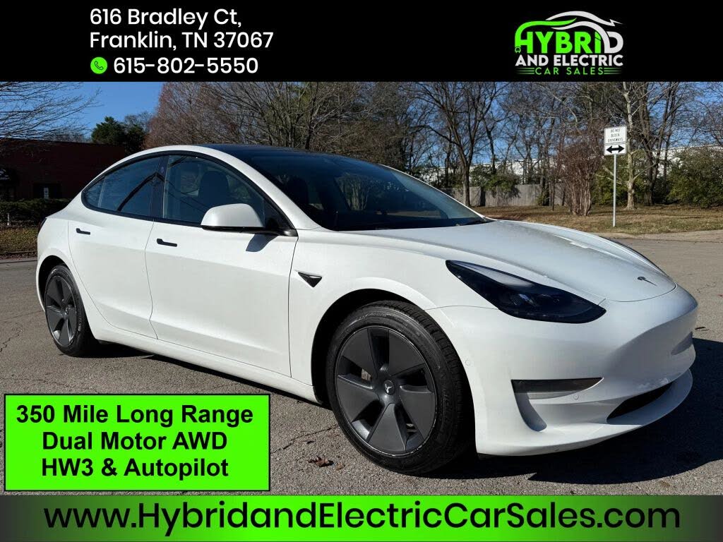 2022 Tesla Model 3 Long Range AWD