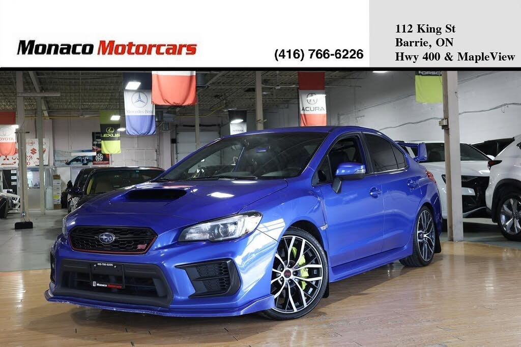2021 Subaru WRX STI Limited AWD with Wing Spoiler