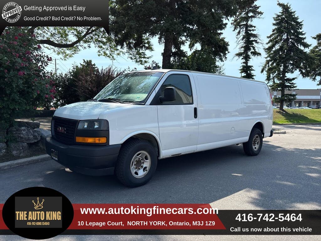 2019 GMC Savana Cargo 2500 Extended RWD
