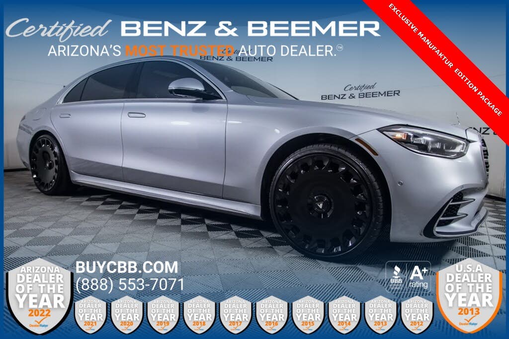 2023 Mercedes-Benz S-Class S 580 4MATIC AWD