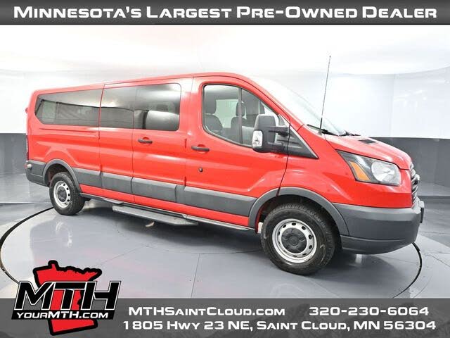 2017 Ford Transit Passenger 350 XL Low Roof LWB RWD with 60/40 Passenger-Side Doors