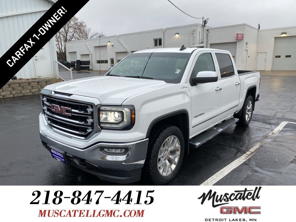 2018 GMC Sierra 1500 SLT Crew Cab 4WD