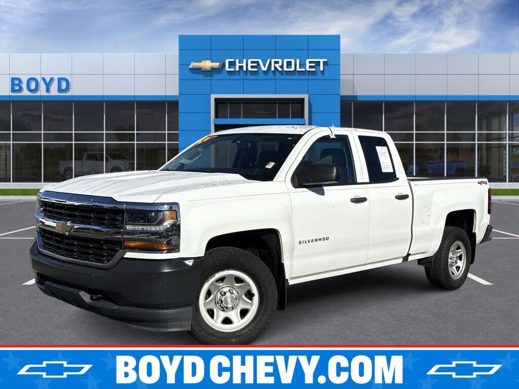 2019 Chevrolet Silverado 1500 Work Truck Double Cab 4WD