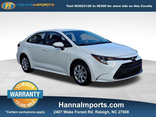 2025 Toyota Corolla LE FWD