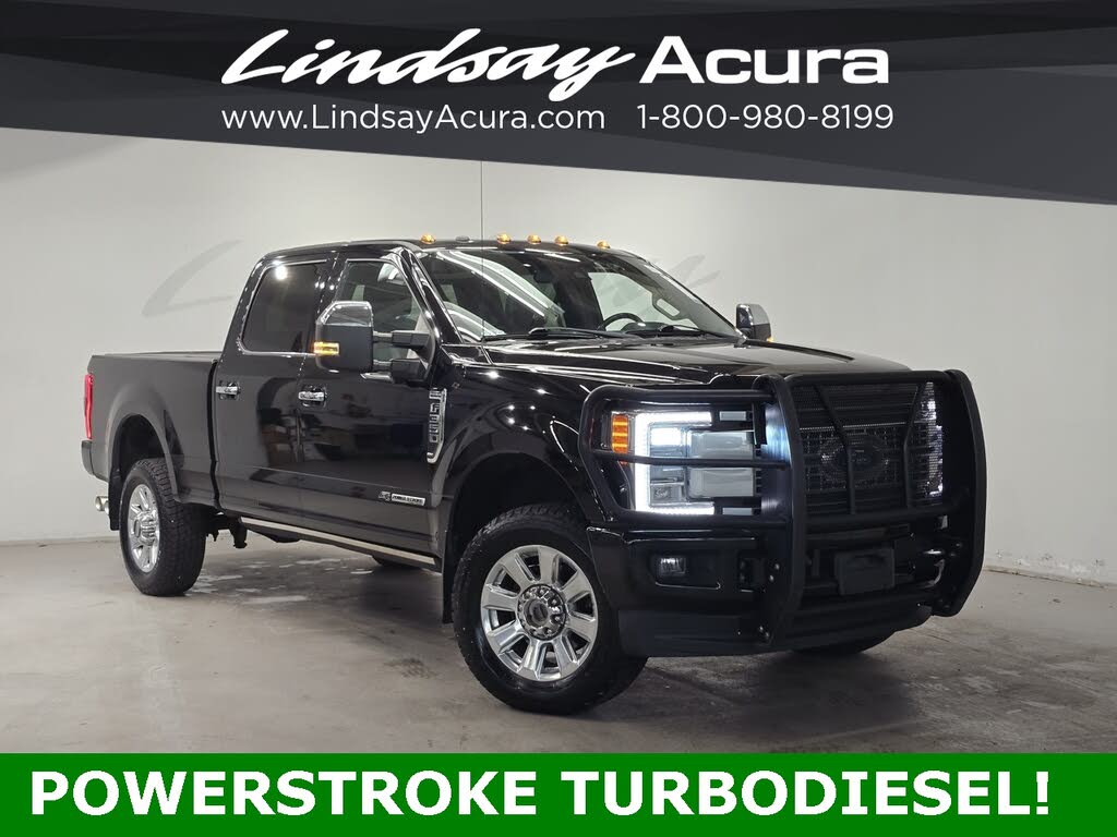 2018 Ford F-350 Super Duty Platinum Crew Cab 4WD