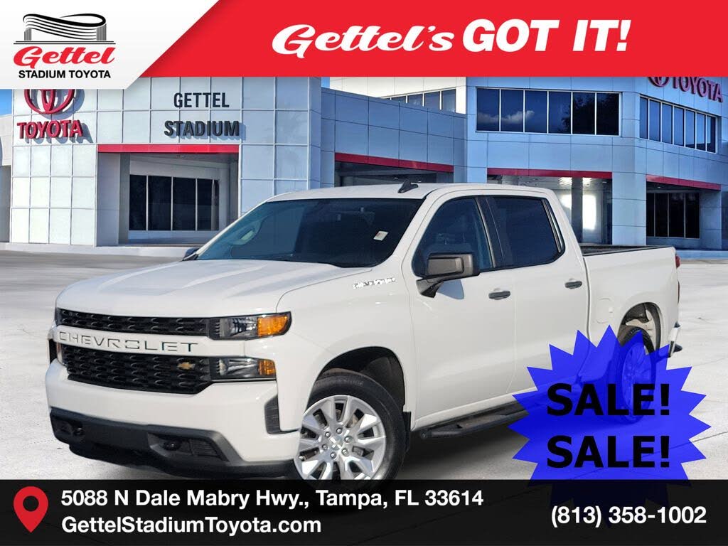 2022 Chevrolet Silverado 1500 Custom Crew Cab RWD