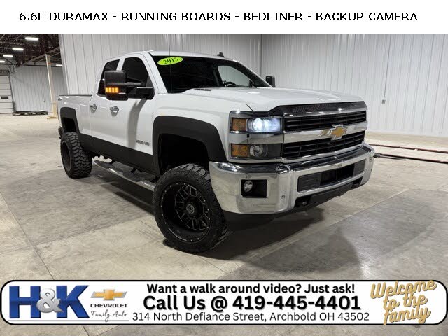 2015 Chevrolet Silverado 2500HD LTZ Double Cab 4WD