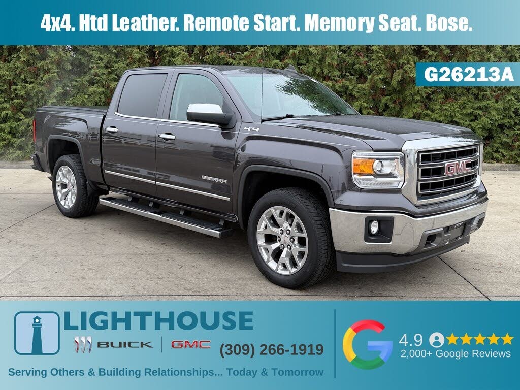 2015 GMC Sierra 1500 SLT Crew Cab 4WD