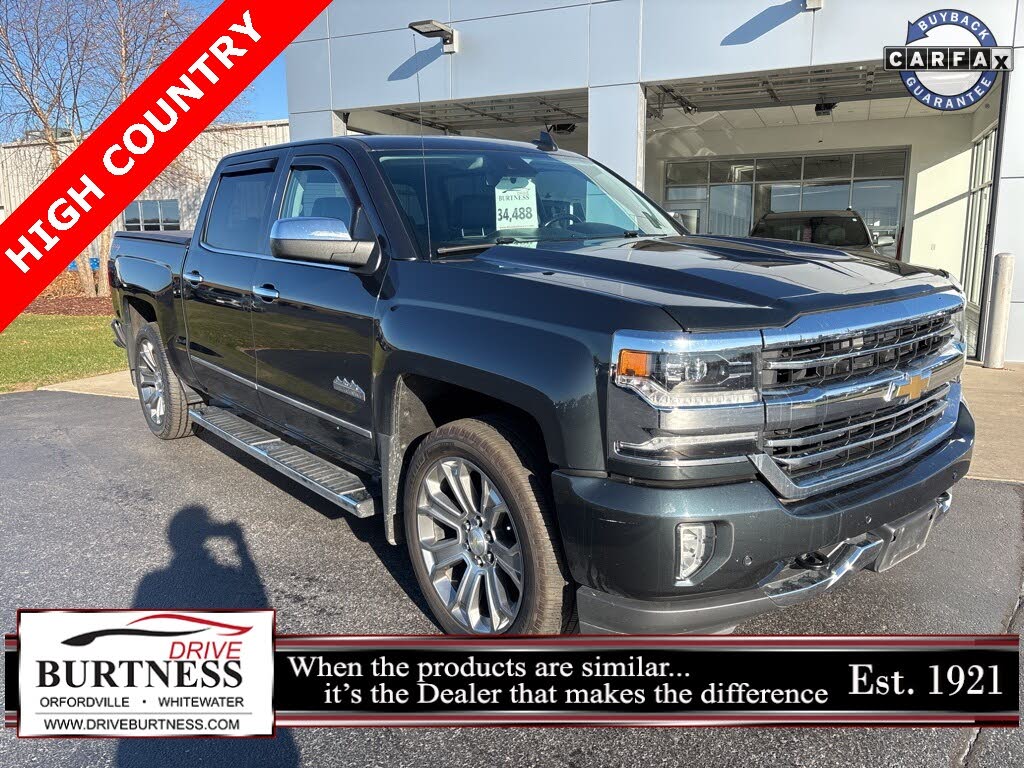 2018 Chevrolet Silverado 1500 High Country Crew Cab 4WD